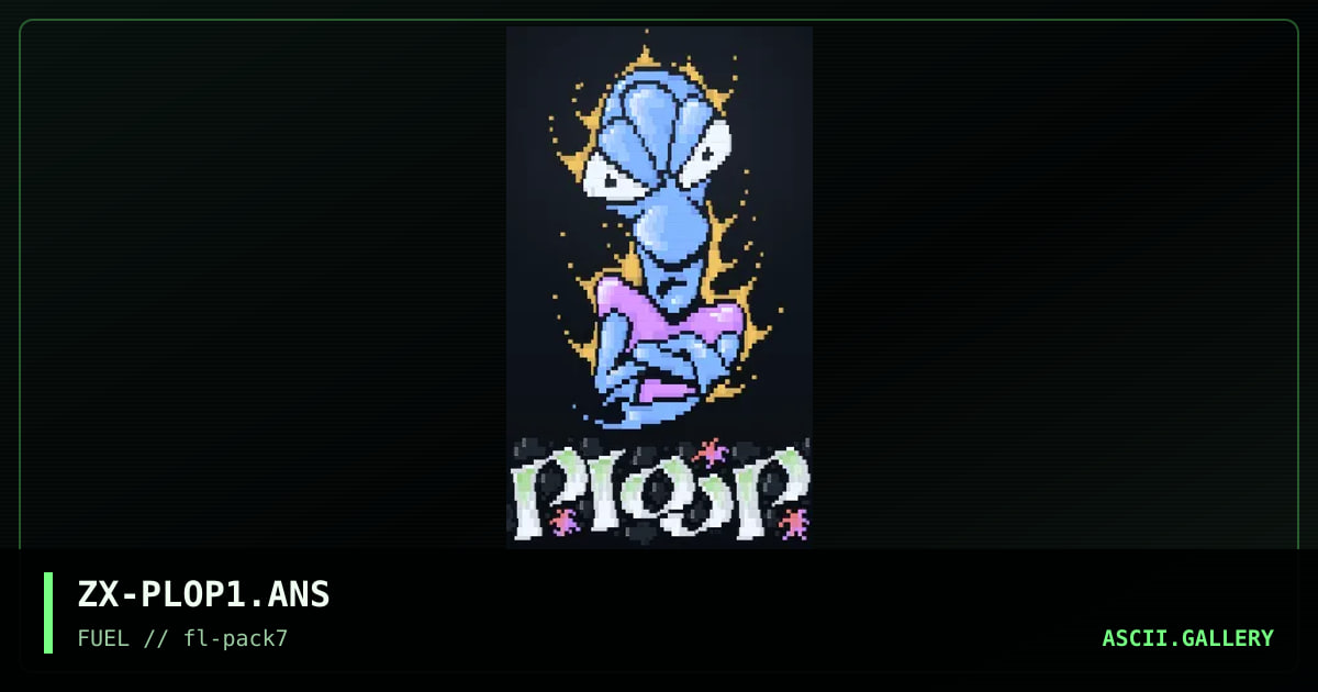 ploop promo numba one.., by zix, 1995