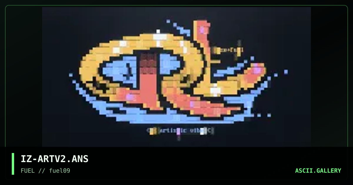 artistic vibe, by ize, 1996