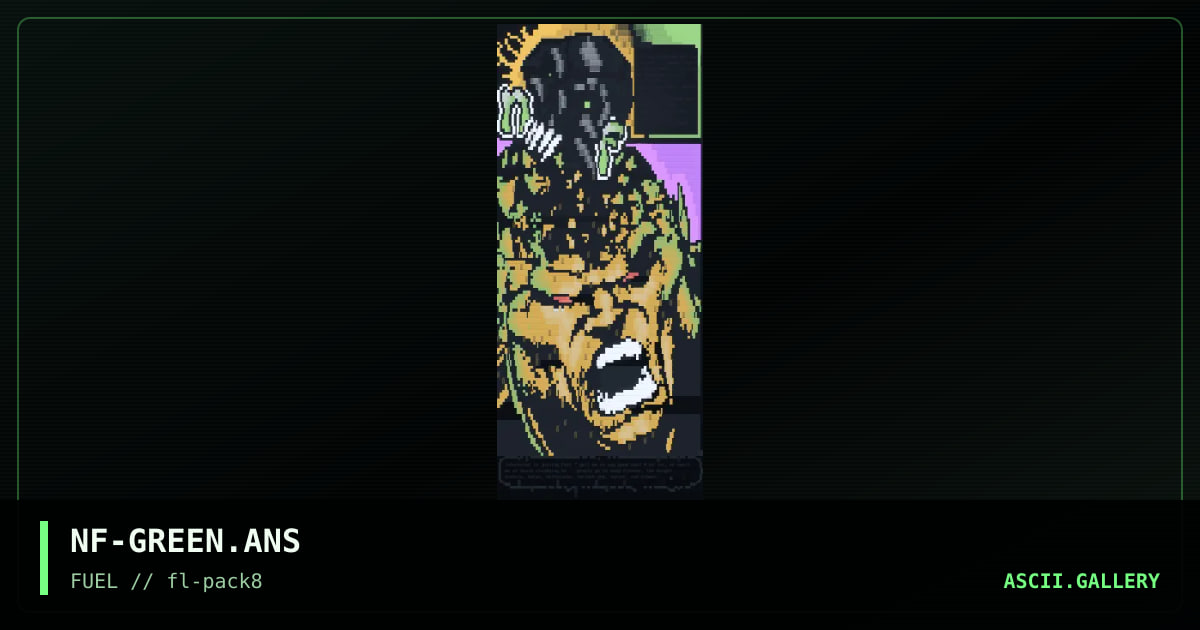 green monster, by necrofiliac, 1996