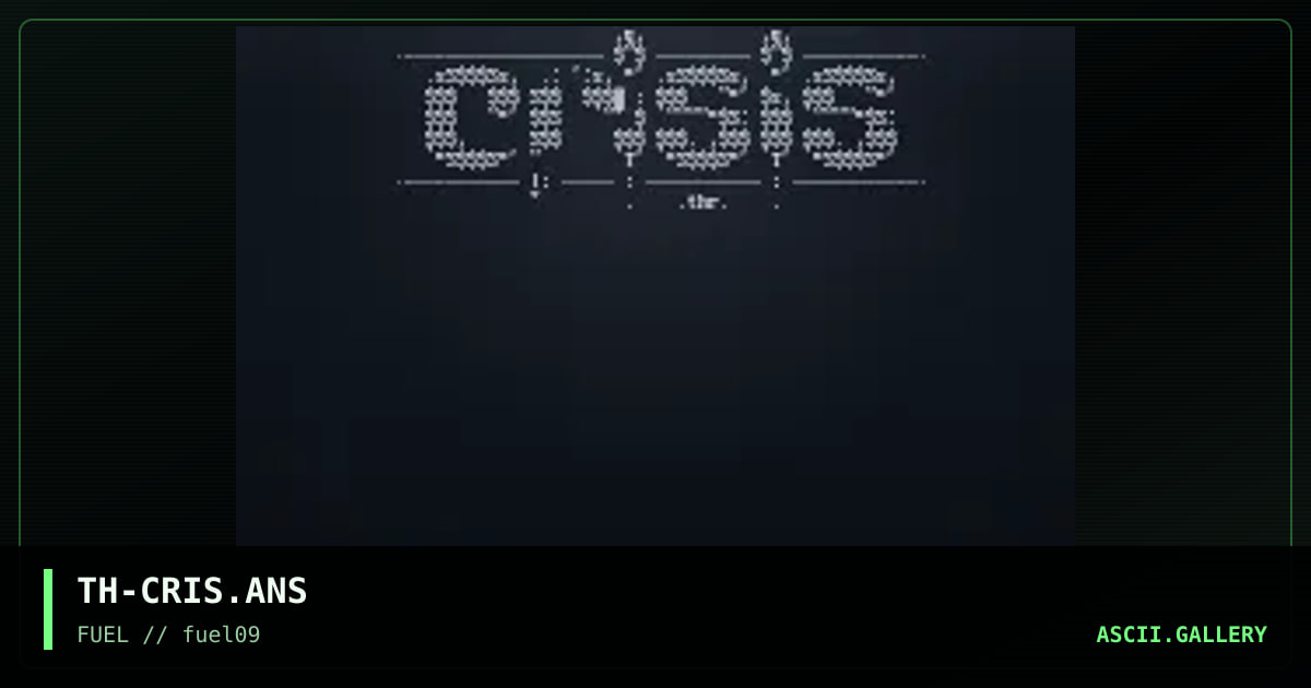 crisis promo, by thrasher, 1996