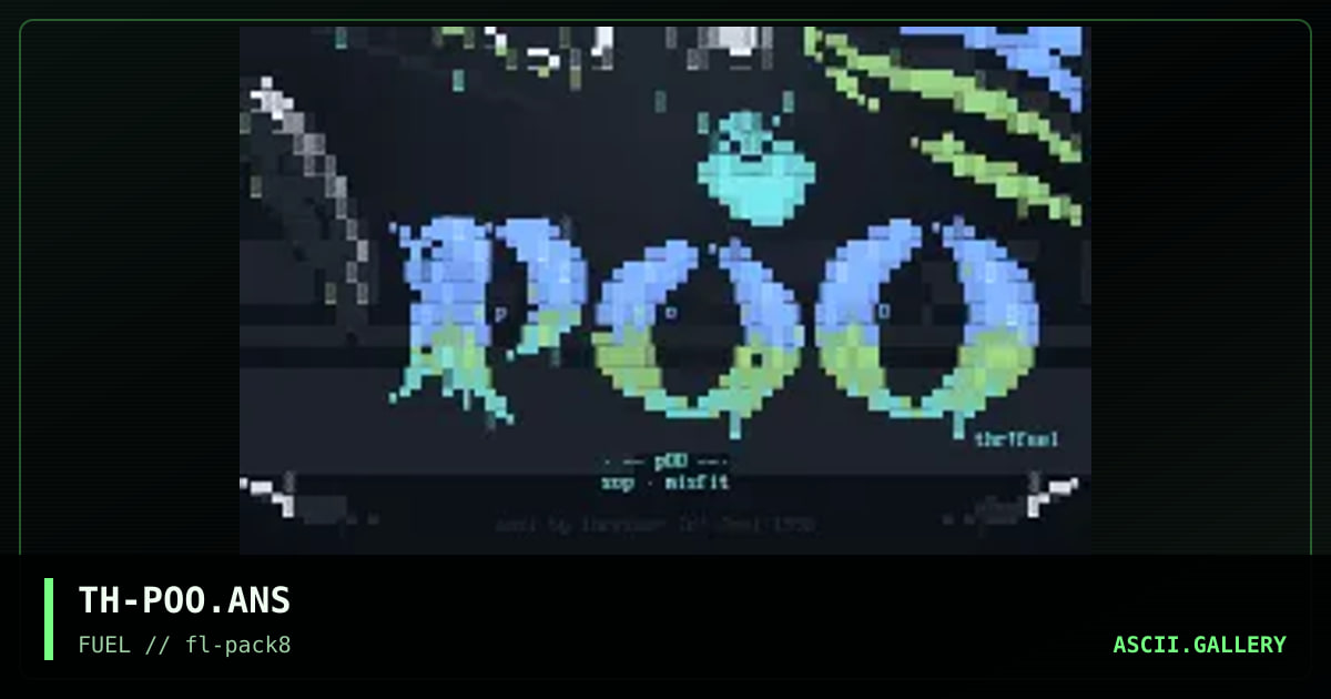 pOO, by thrasher, 1996