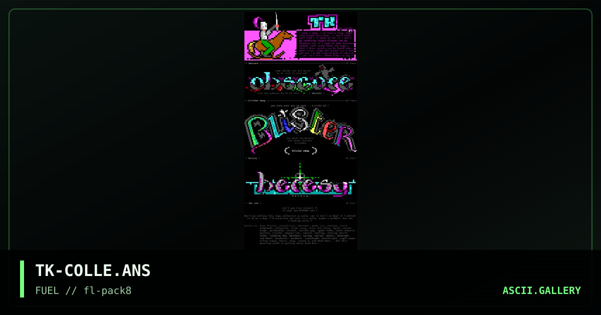 logo collection, by the knight, 1996