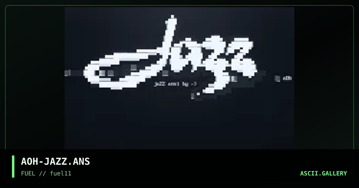 Jazz, by angel of hell, 1997