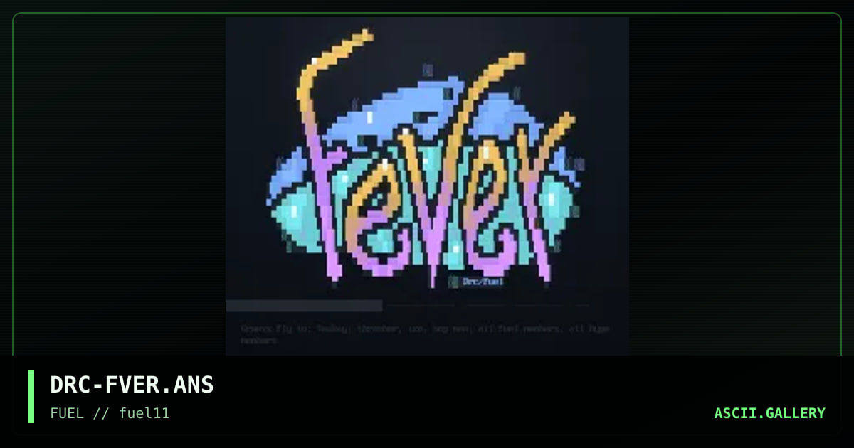 Fever, by drc, 1997