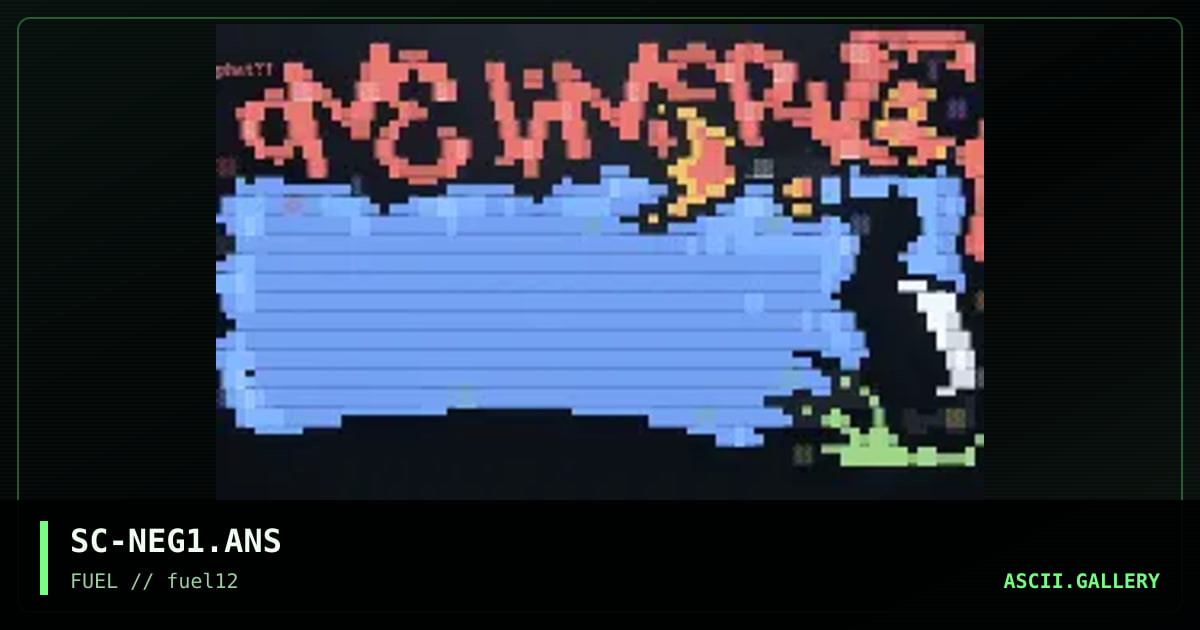 Negative, by scoundrel, 1997