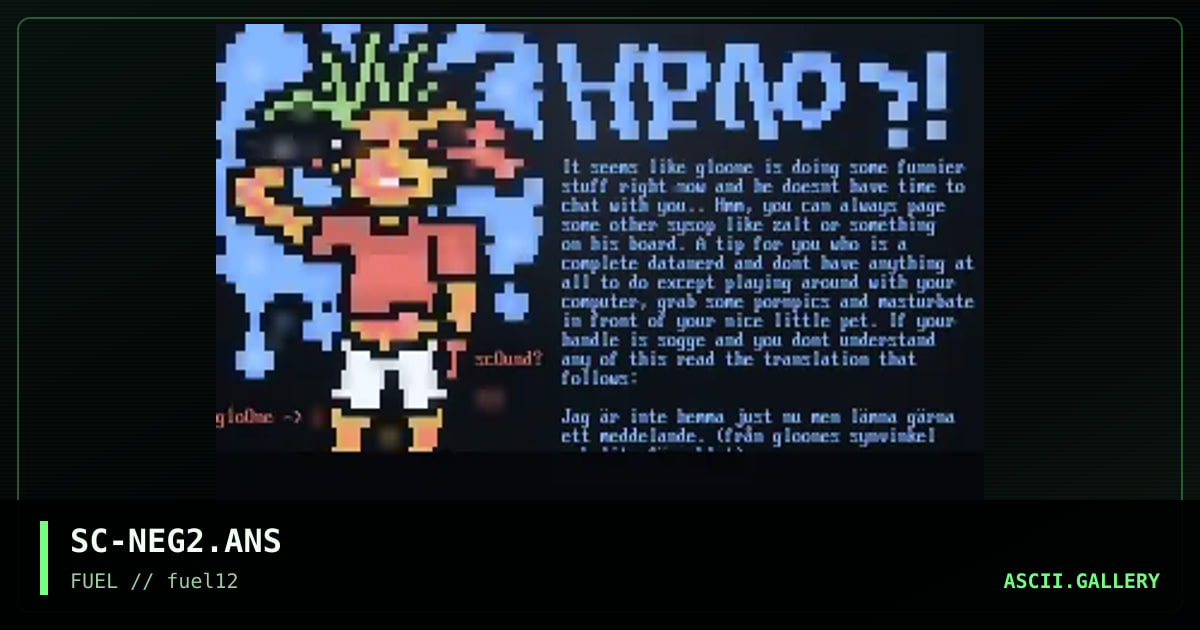 Negative, by scoundrel, 1997