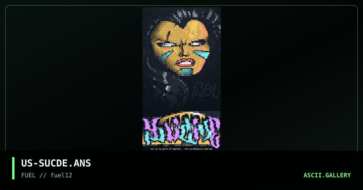 Suicide, by spirit of rage, mr4tune, 1997