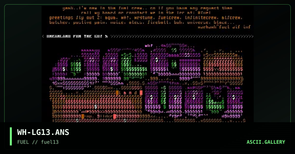 Ansi logos pack 13, by warhawk, 1997