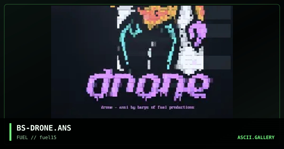 drone, by burps, 1997