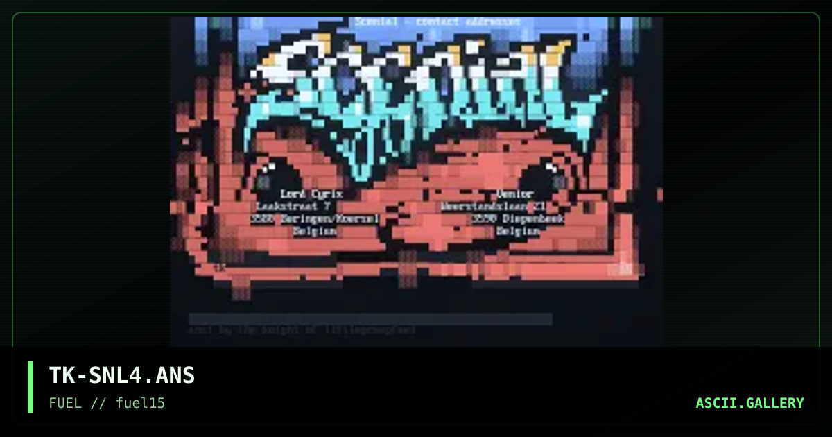 scenial 4 logoff, by the knight, 1997
