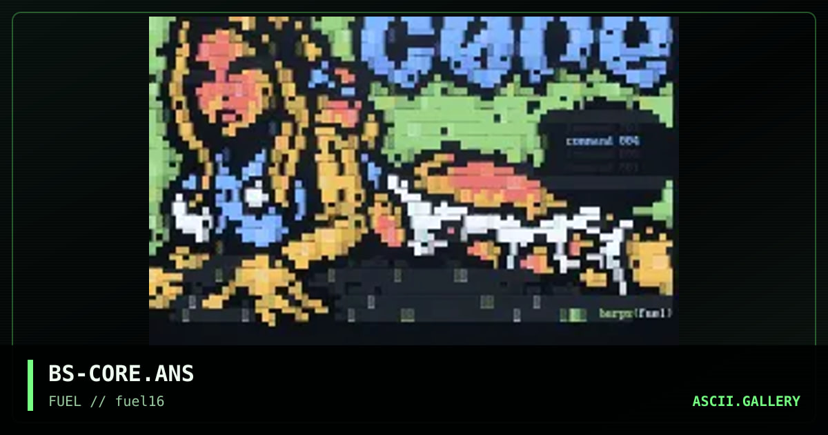 core, by burps, 1997
