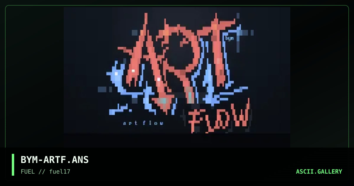 artflew, by big yellow man, 1997