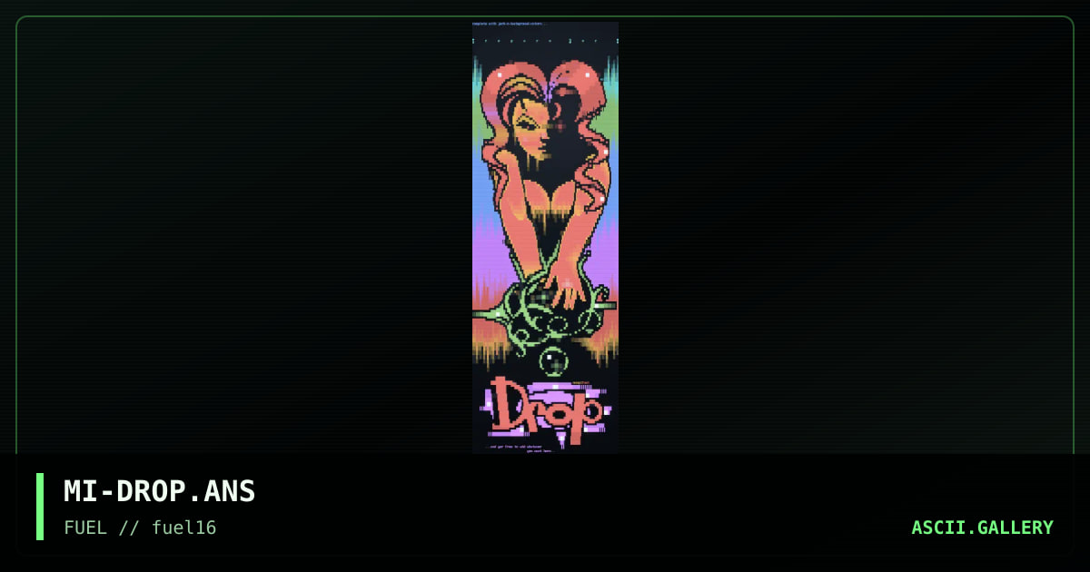 drop, by mongi, 1997