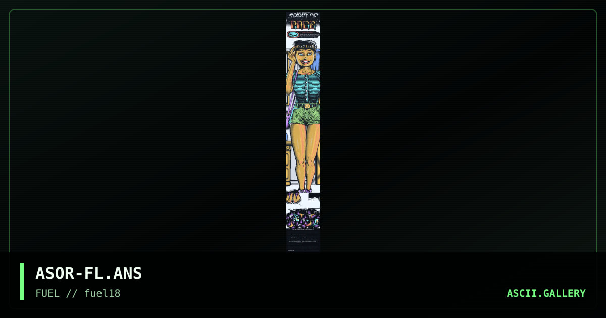 sor's last ansi (fuel18), by spirit of rage, 1997