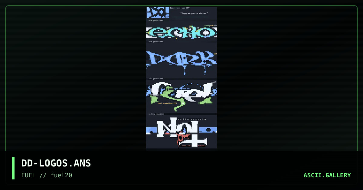 DD-LOGOS.ANS, by da drug, 1998