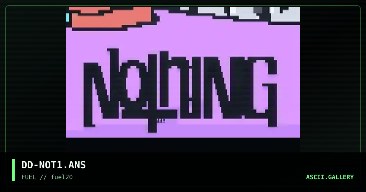 nothing emagazine, by da drug, 1998