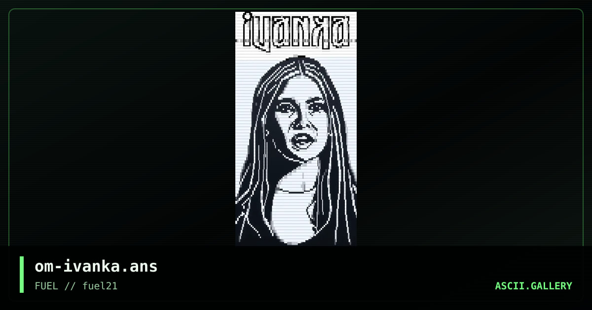 Ivanka, by otium, 2017