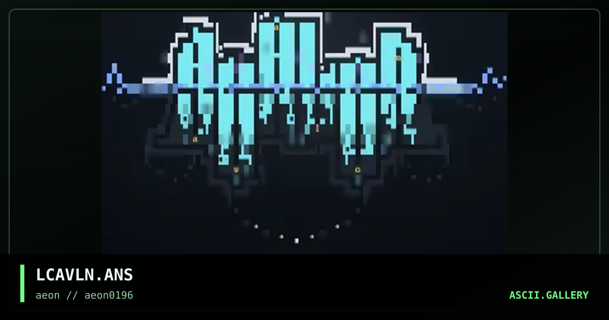 LCAVLN.ANS, by lord chaos-wicked, 1996