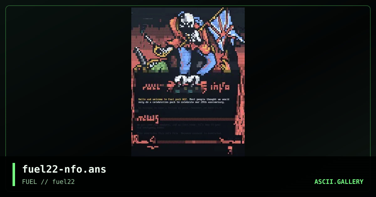 fuel 22 info, by propane, knocturnal, necrofiliac, the knight, 2017