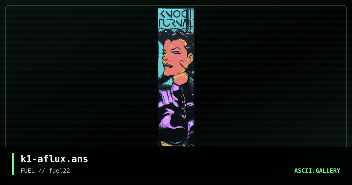 aeon flux, by knocturnal, 2017