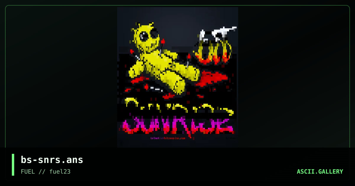 Bit Sunrise, by burps, 2017
