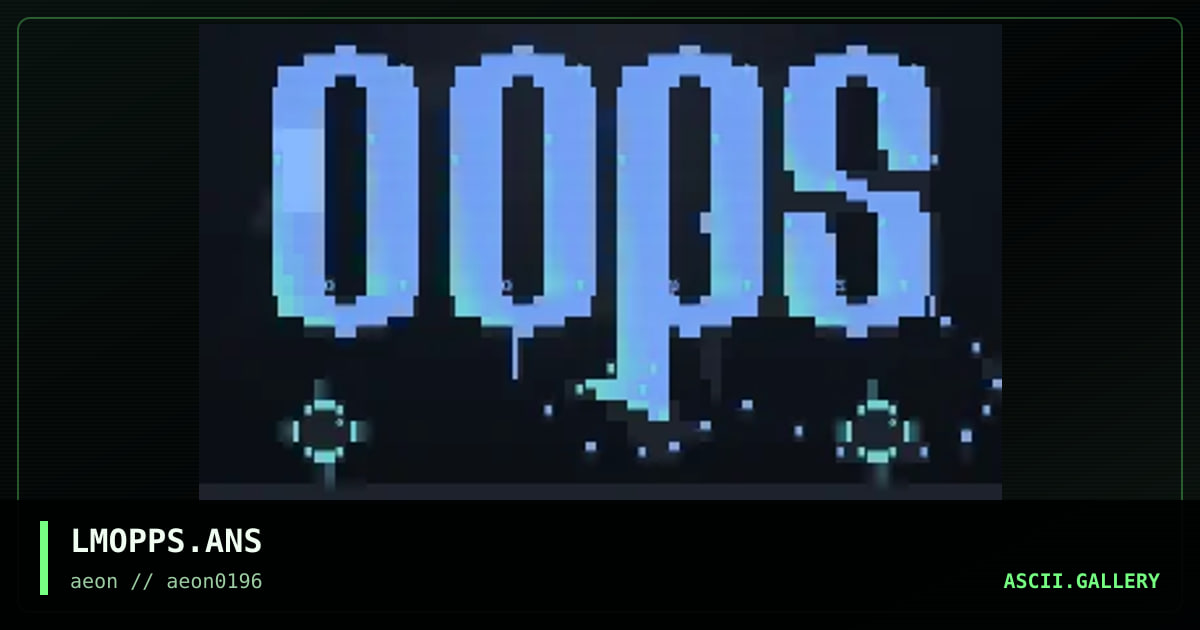 LMOPPS.ANS, by lord chaos-wicked, 1996