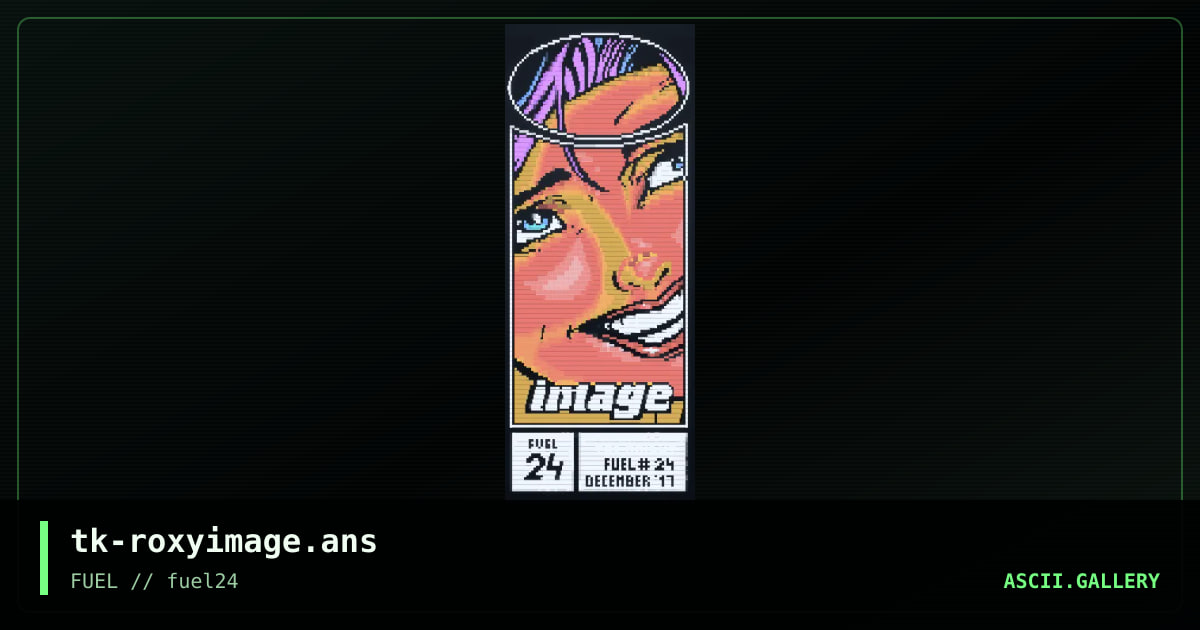 Roxy image, by the knight, 2017