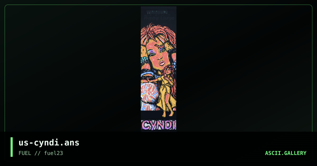 cyndi lauper, by propane, burps, 2017