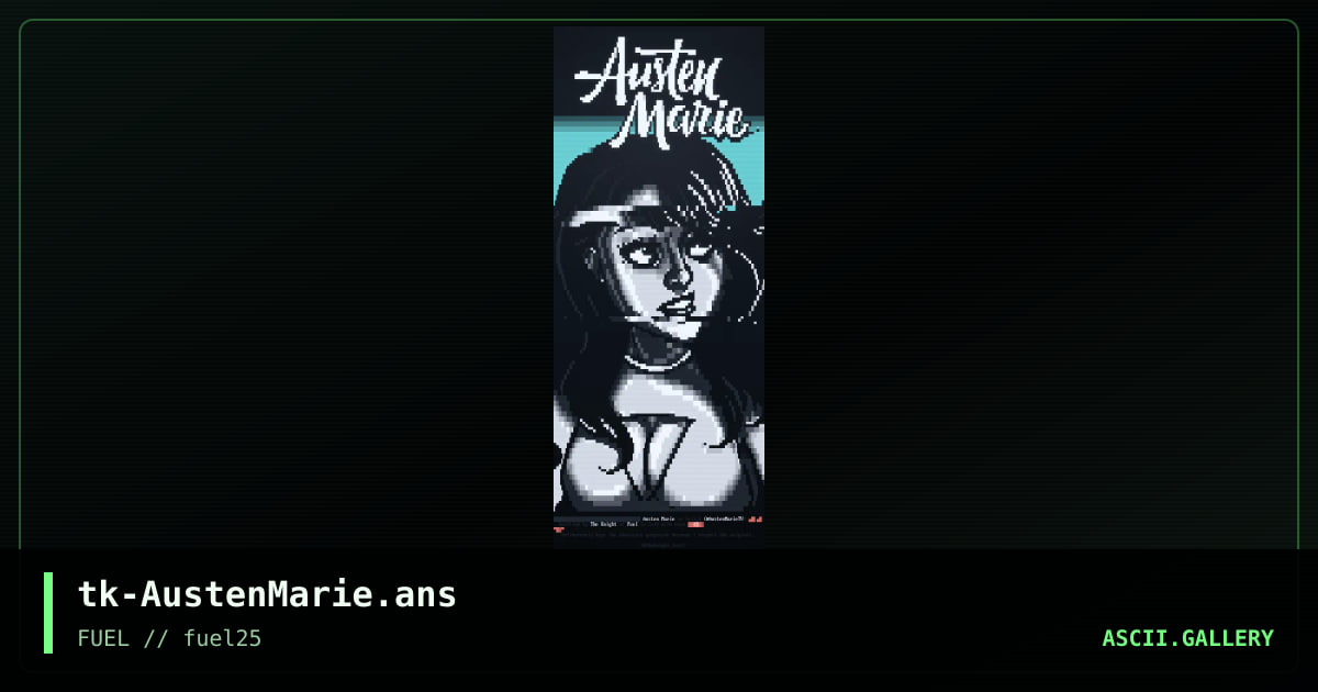 Austen Marie, by the knight, 2018