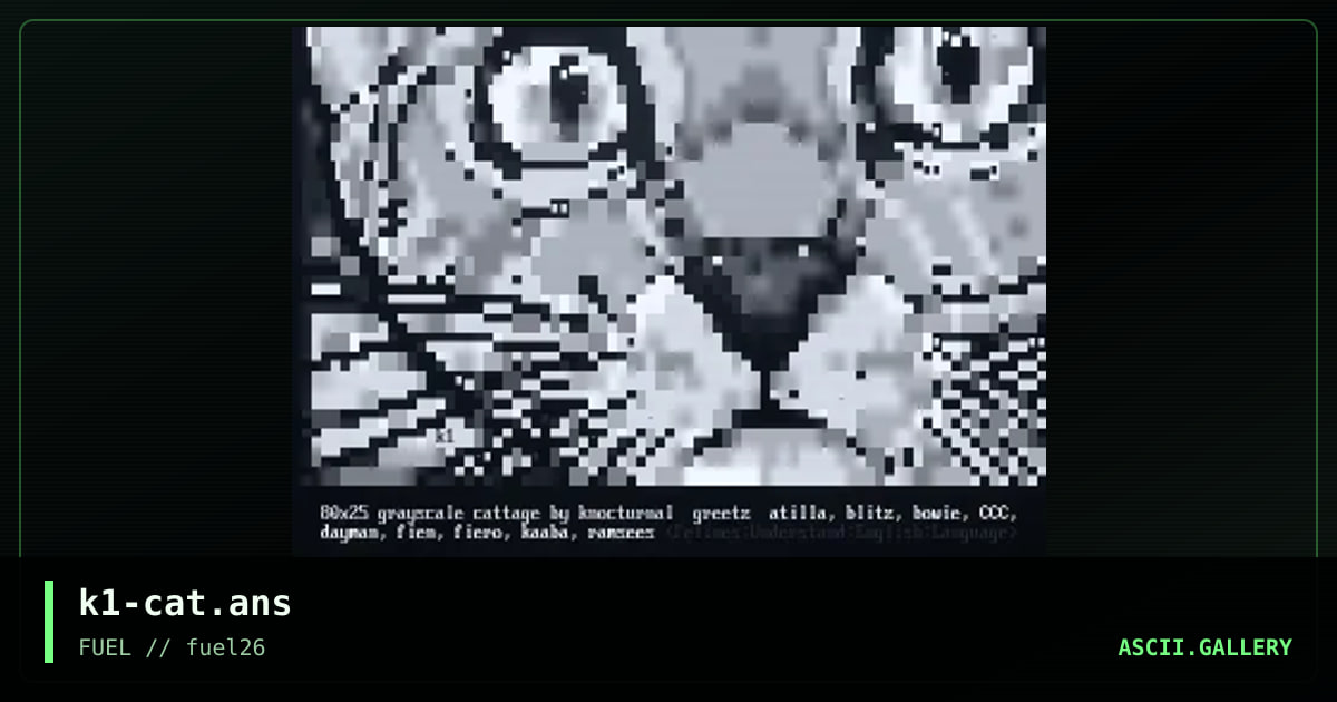 k1-cat.ans, by knocturnal, 2018