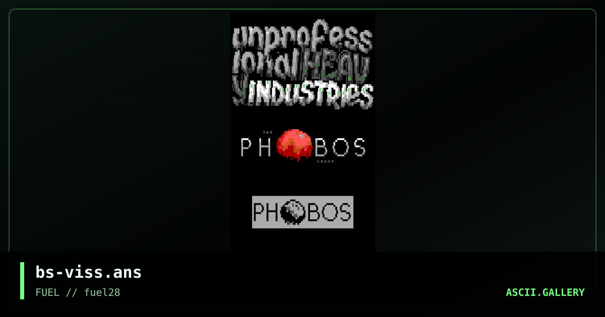UHP/Phobos, by burps, 2018