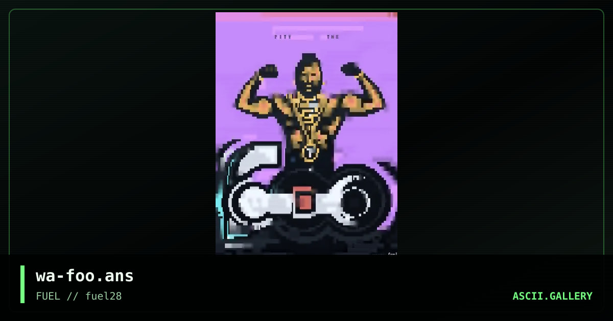 pity the foo, by warpus, 2018
