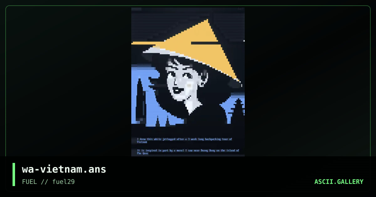 Vietnam, by warpus, 2019