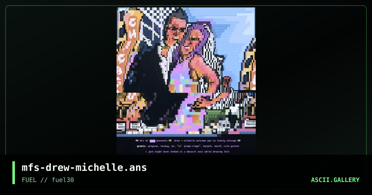 Drew + Michelle Welcome U 2 Chicago, by mel farr suppastar, 2019