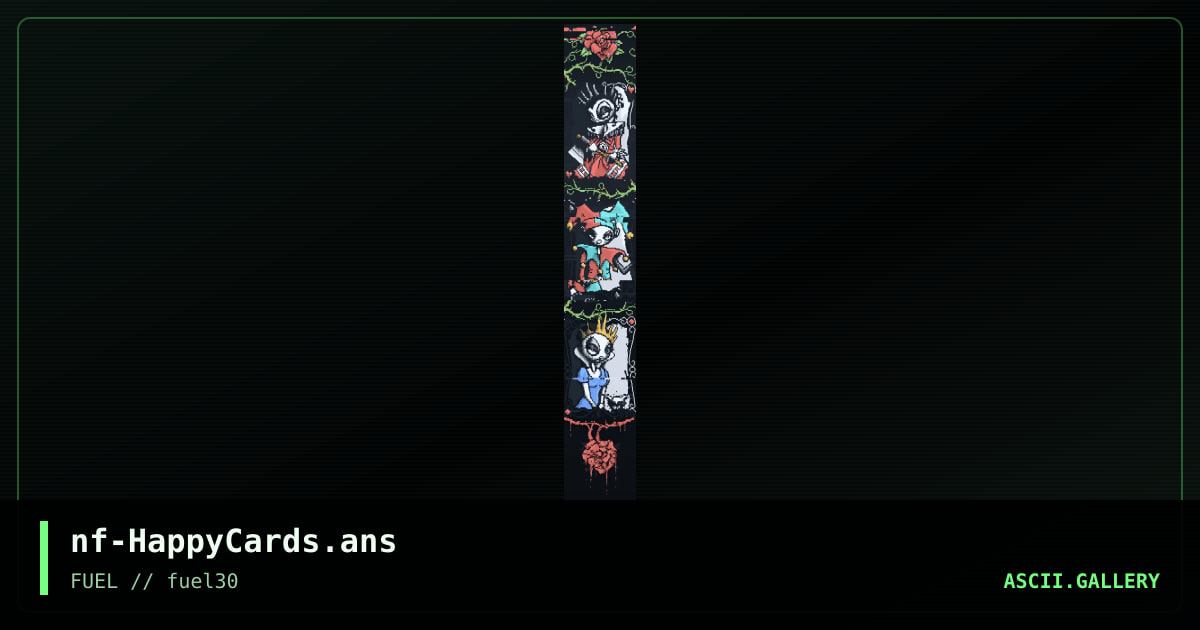 happy cards, by necro, 2019