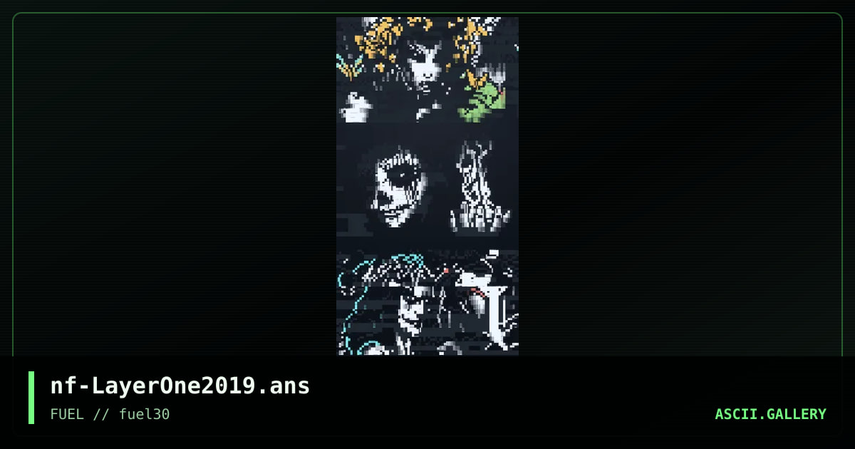 Layer One - ansi compo entries, by necro, 2019