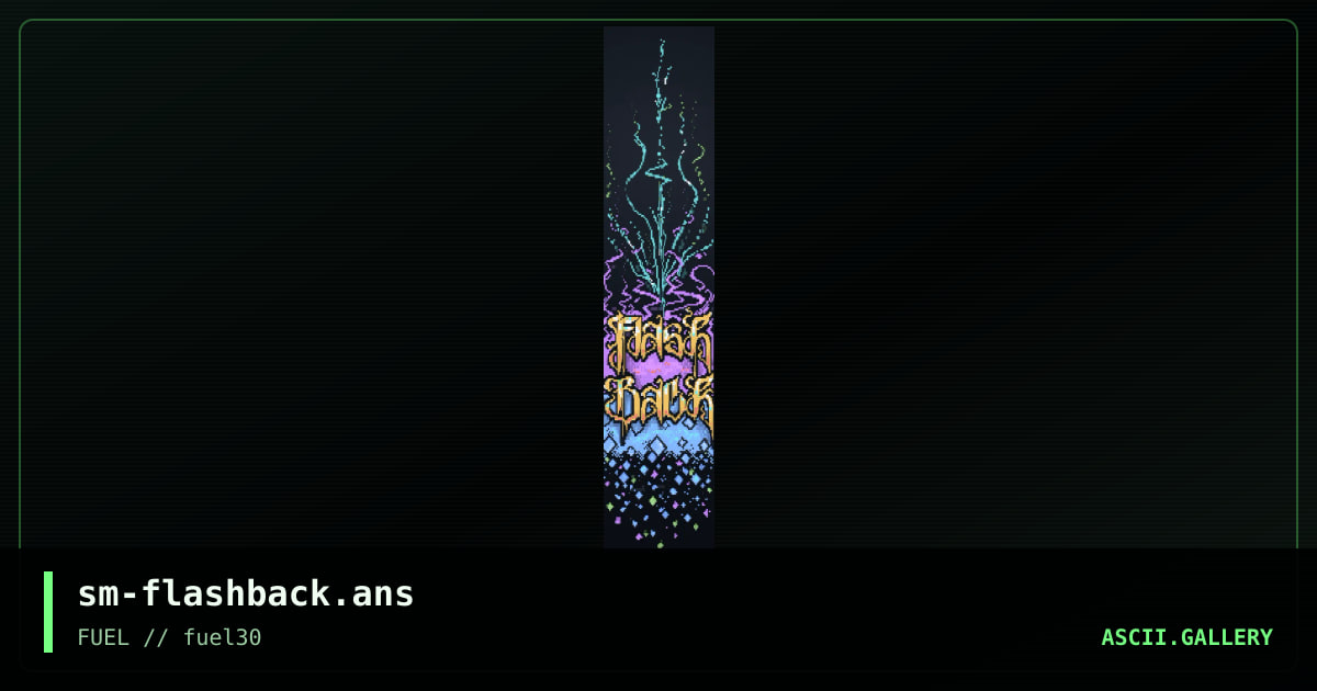 Flashback Party 2019 promo, by smooth, 2019