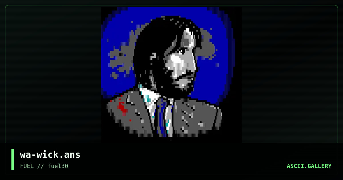 john wick, by warpus, 2019