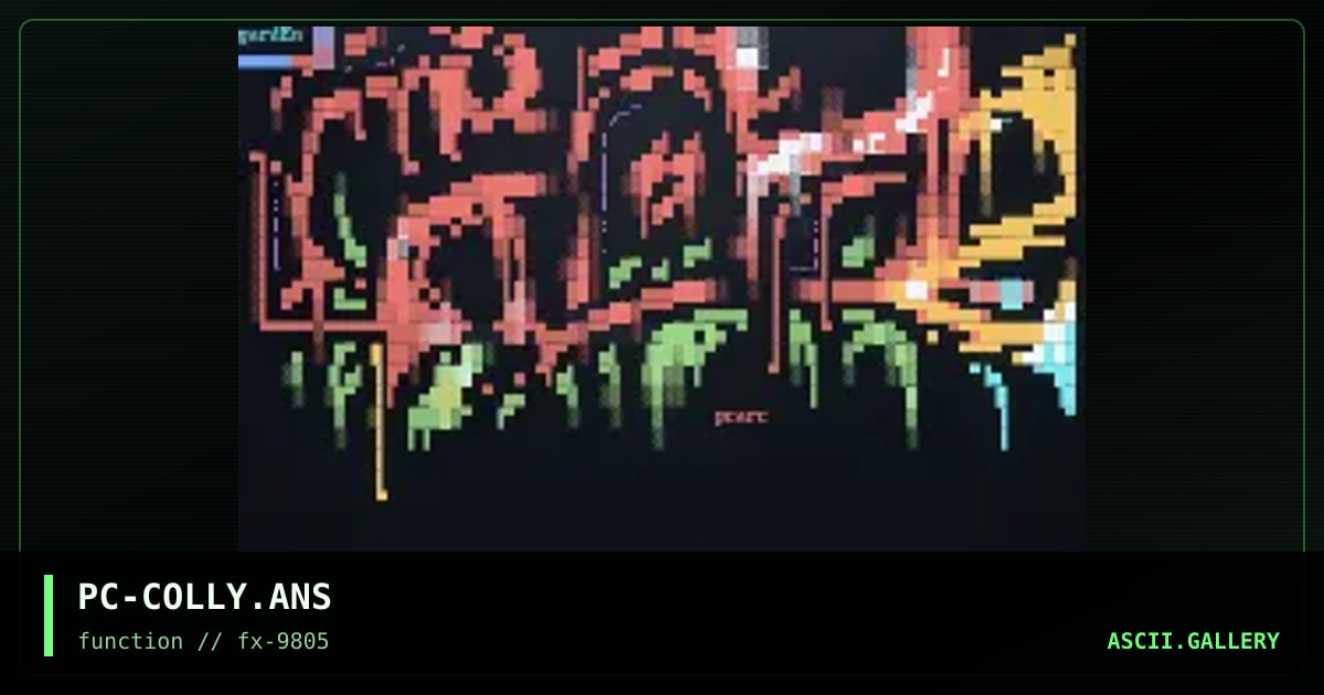 Logo colly (May 1998), by putrid carcass, 1998