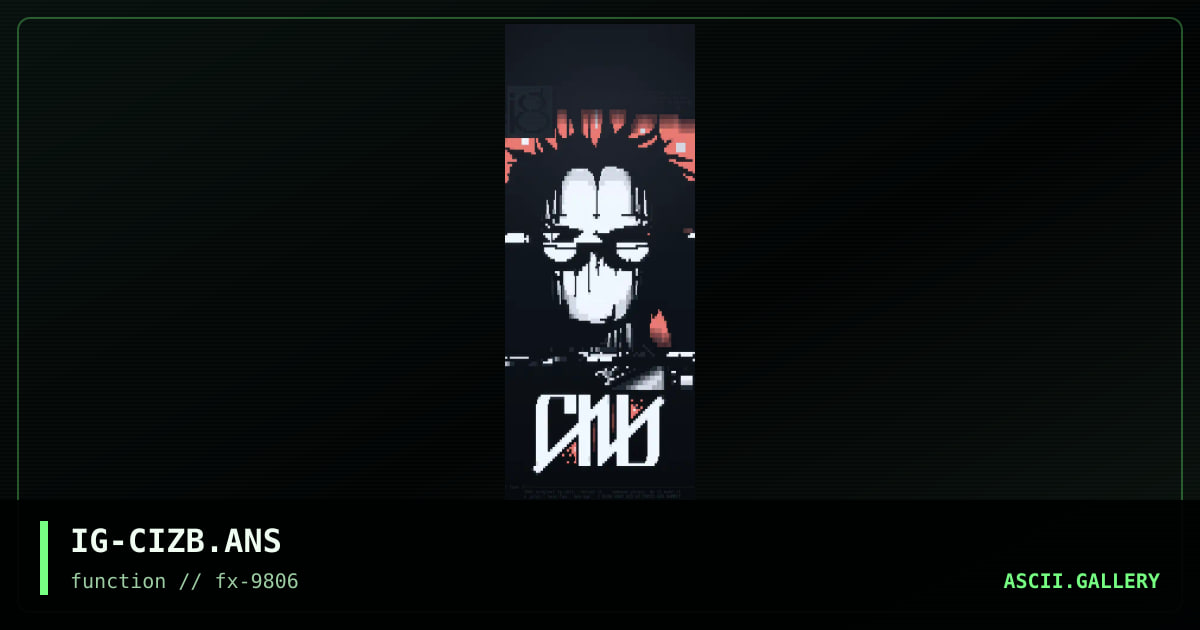 IG-CIZB.ANS, by ironghost, 1998