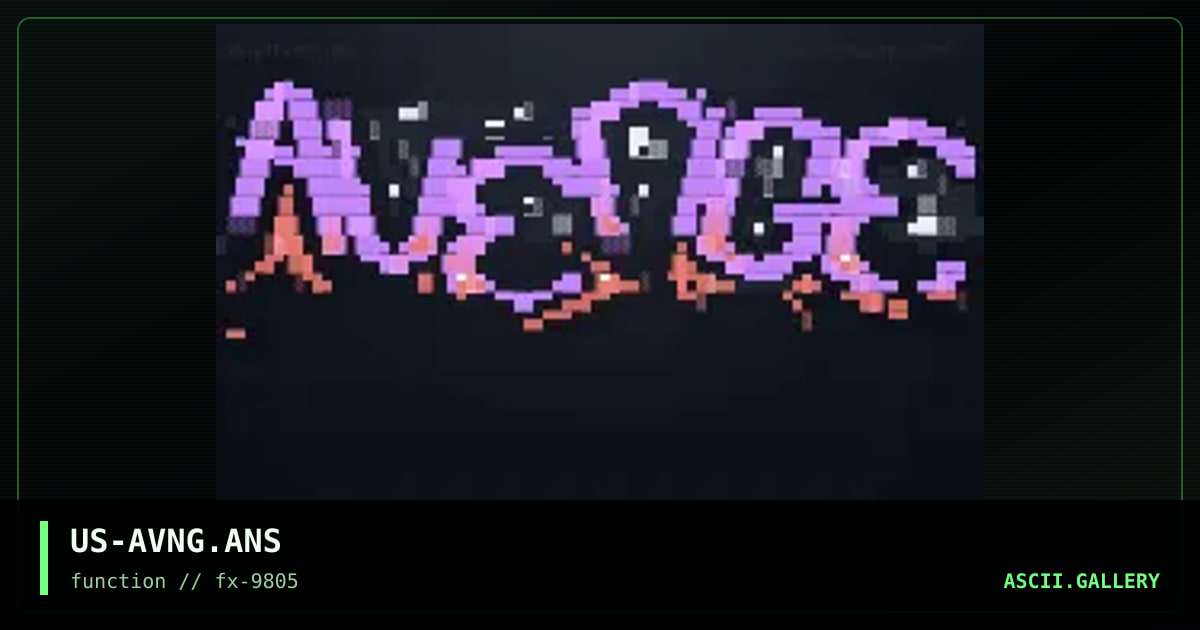 Avenge, by quip, immortality, 1998