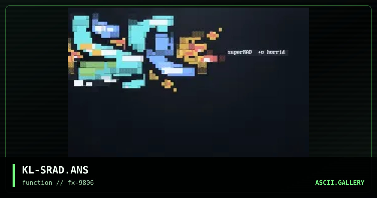 Superrad, by knocturnal, 1998