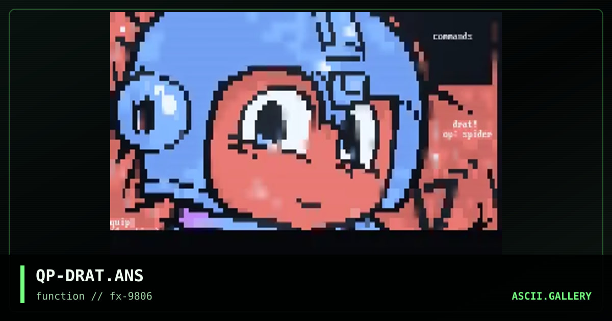 Drat, by quip, 1998