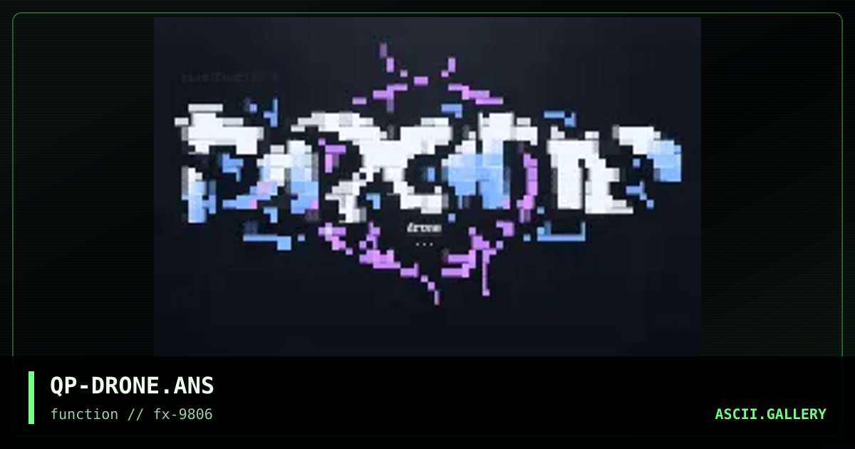 Drone, by quip, 1998