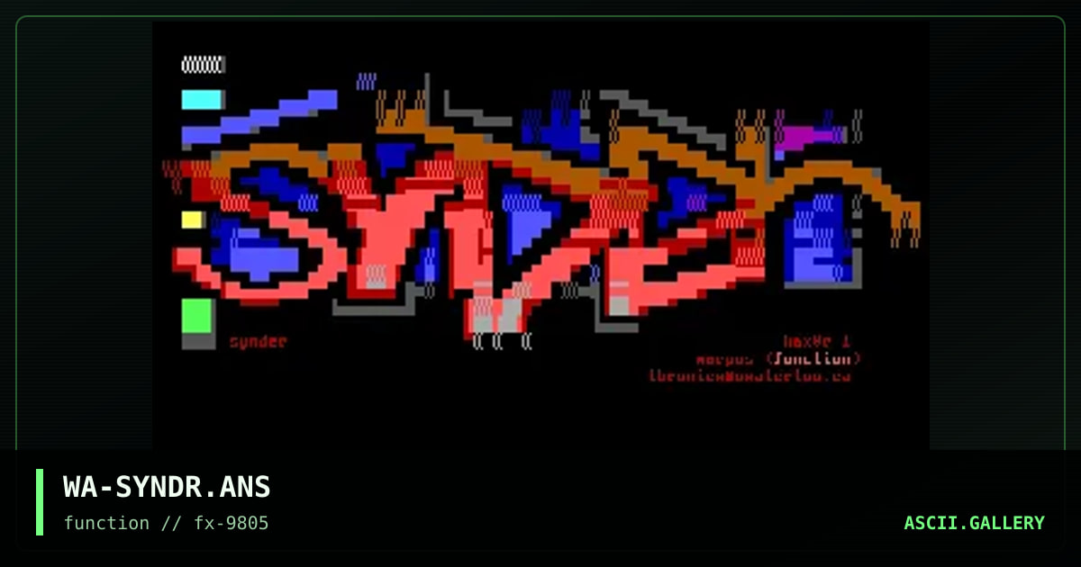 Synder, by warpus, 1998