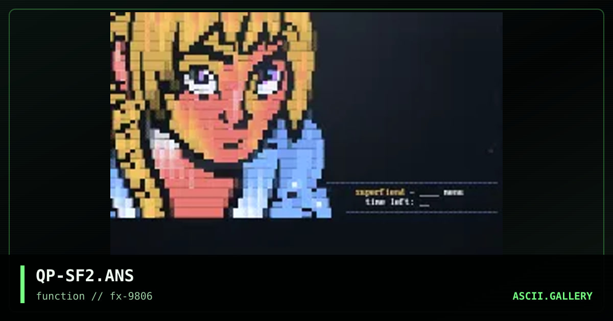Superfiend, by quip, 1998