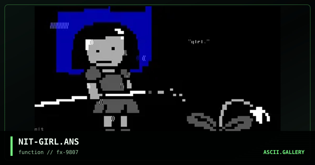 "Girl.", by nitnatsnoc, 1998