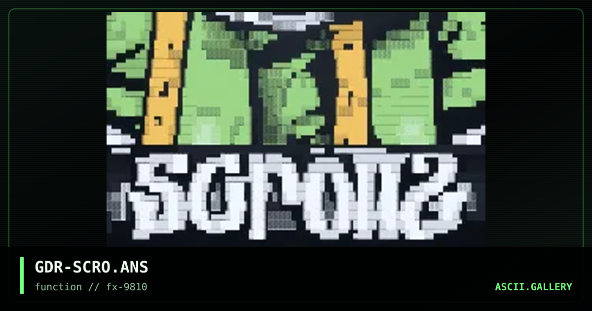 Scrollz, by gravedancer, 1998