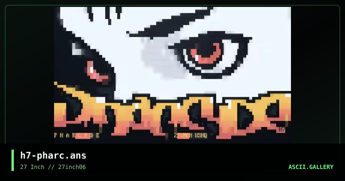 h7-pharc.ans, by h7, 2004