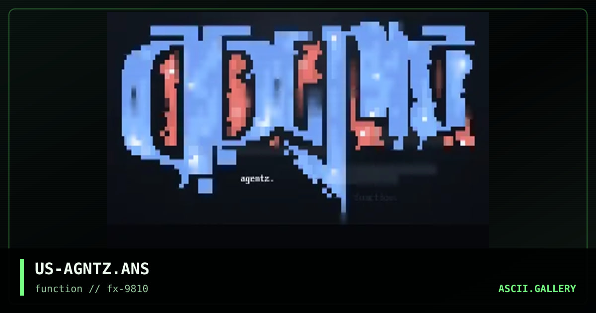 Agentz, by quip, ironghost, 1998